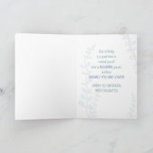 Step-Tochter Religious 10 th Birthday Hand Drawn Karte (Innenseite)