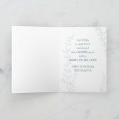 Step-Tochter Religious 15 th Birthday Hand Drawn Karte (Innenseite)