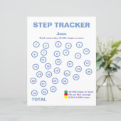Step Tracker. (Stehend Vorderseite)