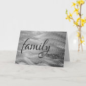 Step Vater Birthday Metal Abstrakt Karte (Gelbe Blume)