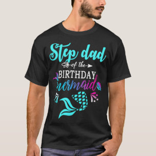 Step Vater der Geburtstagsmädchenfamilie T-Shirt