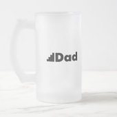 Step Vater Mattglas Bierglas (Links)