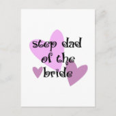 Step Vater of the Bride Postkarte (Vorderseite)