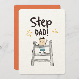 Step Vater - One Ladder Up, All Way Phantastisch! Einladung