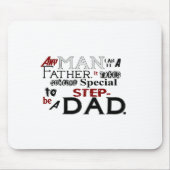 Step Vater Quote Vathage Day Mousepad (Vorne)