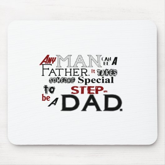 Step Vater Quote Vathage Day Mousepad (Vorne)