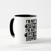 Step Vater/Vatertag Tasse (Vorderseite Links)