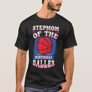 Stepama der Geburtstagsballer Basketball-Themenkar T-Shirt