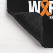 Stepama eines Kriegers Orange Ribbon RSDCRPS Aware Mousepad (Ecke)