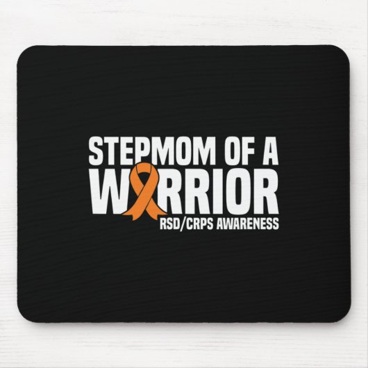 Stepama eines Kriegers Orange Ribbon RSDCRPS Aware Mousepad (Vorne)