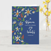 Stepama Religious Birthday Daisies and Wildblumen Karte (Gelbe Blume)