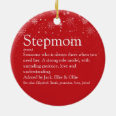 Stepama Stepmum Stepmutter Definition Foto Keramik Ornament (Hinten)
