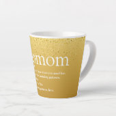 Stepama Stepmutter Definition Gold Glitzer Milchtasse (Rechte Ecke)