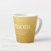 Stepama Stepmutter Definition Gold Glitzer Milchtasse (Rechte Ecke)