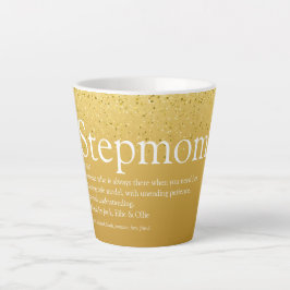 Stepama Stepmutter Definition Gold Glitzer Milchtasse