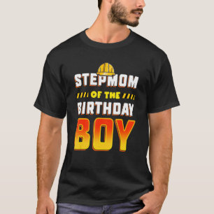 Stepama vom Geburtstag des Boy Construction T-Shirt