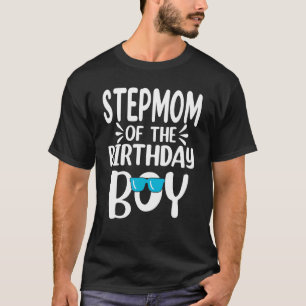 Stepama vom Geburtstagsjunge Mama Vater Kinderfami T-Shirt