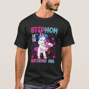 Stepama vom Geburtstagsmädchen Dabbing Unicorn-Par T-Shirt