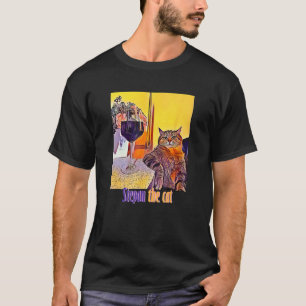 Stepan die dicke Katzenkunst, süße Katzenliebhaber T-Shirt