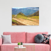 Stepantsminda Kazbegi Georgia Leinwanddruck (Insitu (Wohnzimmer))