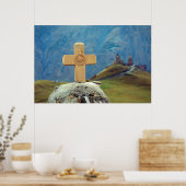 Stepantsminda Kazbegi Georgia Poster (Küche)