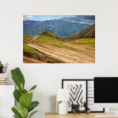 Stepantsminda Kazbegi Georgia Poster (Heimbüro)