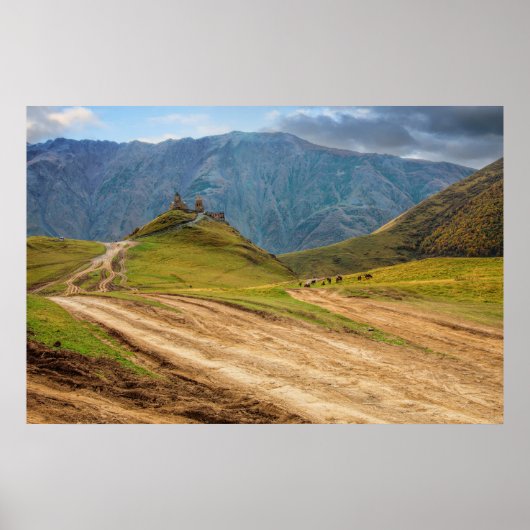 Stepantsminda Kazbegi Georgia Poster (Vorne)
