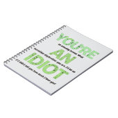 Stepbruder, du bist ein Phantastisches menschliche Notizblock (Linke Seite)