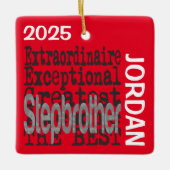 Stepbruder Extraordinaire CUSTOM Keramikornament (Vorderseite)