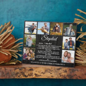 Stepdad Definition mit benutzerdefinierten 8 Fotos Fotoplatte (Seite)