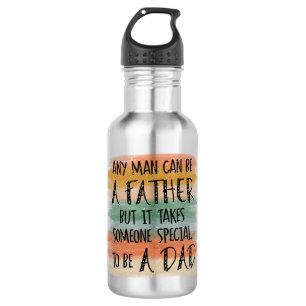Stepdad Father's Day-Geschenk   Besondere Väter Edelstahlflasche