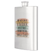 Stepdad Father's Day-Geschenk | Besondere Väter Flachmann (Links)