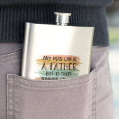 Stepdad Father's Day-Geschenk | Besondere Väter Flachmann (Beispiel)