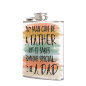 Stepdad Father's Day-Geschenk | Besondere Väter Flachmann (Links)