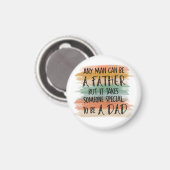 Stepdad Father's Day-Geschenk | Besondere Väter Magnet (Vorderseite/Rückseite)