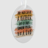 Stepdad Father's Day-Geschenk | Besondere Väter Ornament (Vorderseite)