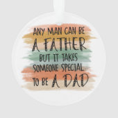 Stepdad Father's Day-Geschenk | Besondere Väter Ornament (Rückseite)