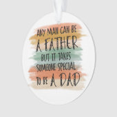 Stepdad Father's Day-Geschenk | Besondere Väter Ornament (Vorderseite)