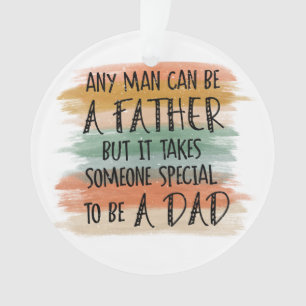 Stepdad Father's Day-Geschenk Besondere Väter Ornament