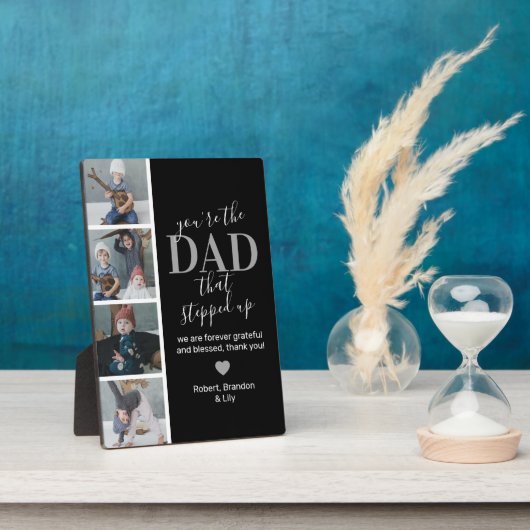 Stepdad Foto Plaque Fotoplatte (Seite)