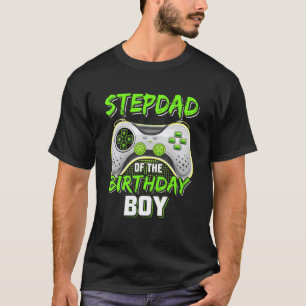 Stepdad of the Birthday Boy Niedlich Video Gamer M T-Shirt