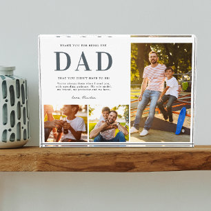 Stepdad Stepfather Zitat   Drei FotoCollage Fotoblock