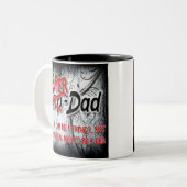 Stepdad-Tasse Zweifarbige Tasse (Vorderseite Links)