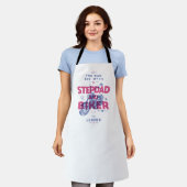 Stepdad und Biker der Mann der Mythos der Legende Schürze (Getragen)