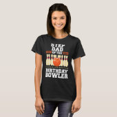 Stepdad vom Bowler-Tag-Bowling-Party T-Shirt (Vorne ganz)