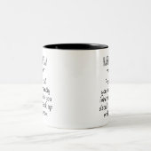 Stepfather-Geschenk Zweifarbige Tasse (Mittel)