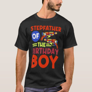 Stepfather of the Birthday Boy Lazer Tag Teil T-Shirt