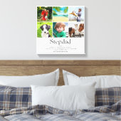 Stepfather Stepdad - das beste Foto der Welt - Def Leinwanddruck (Insitu (Schlafzimmer))