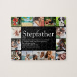 Stepfather, Stepdad Definition 14 Foto Schwarz Puzzle<br><div class="desc">14 Foto Collage Puzzle für Sie zu personalisieren für Ihren besonderen Stiefvater, Stiefvater oder Papa, um ein einzigartiges Geschenk für Vatertag, Geburtstage, Weihnachten oder jeden Tag, den Sie gewollt, um zu zeigen, wie viel er für Sie bedeutet. Eine perfekte Art, ihm zu zeigen, wie phantastisch er jeden Tag ist. Entwickelt...</div>