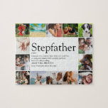 Stepfather, Stepdad Definition 14 Foto Spaß Puzzle<br><div class="desc">14 Foto Collage Puzzle für Sie zu personalisieren für Ihren besonderen Stiefvater, Stiefvater oder Papa, um ein einzigartiges Geschenk für Vatertag, Geburtstage, Weihnachten oder jeden Tag, den Sie gewollt, um zu zeigen, wie viel er für Sie bedeutet. Eine perfekte Art, ihm zu zeigen, wie phantastisch er jeden Tag ist. Entwickelt...</div>